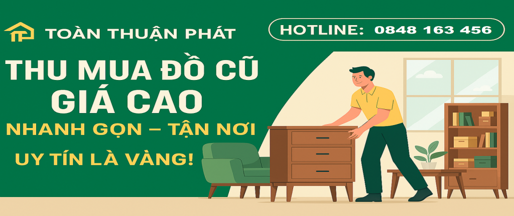 Baner thu mua đồ cũ Toàn Thuận Phát