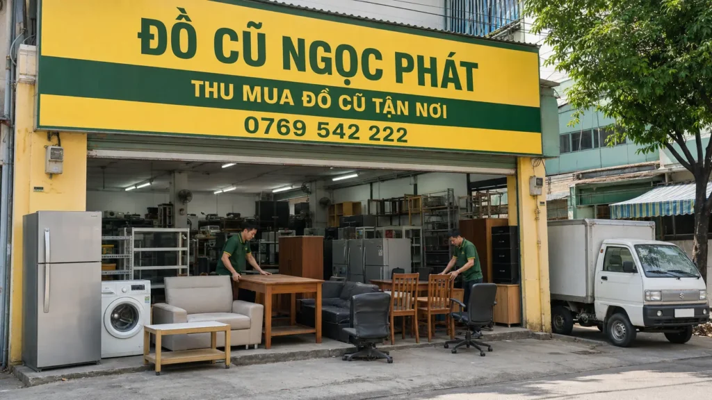 Cửa hàng thu mua đồ cũ Ngọc Phát tại TPHCM